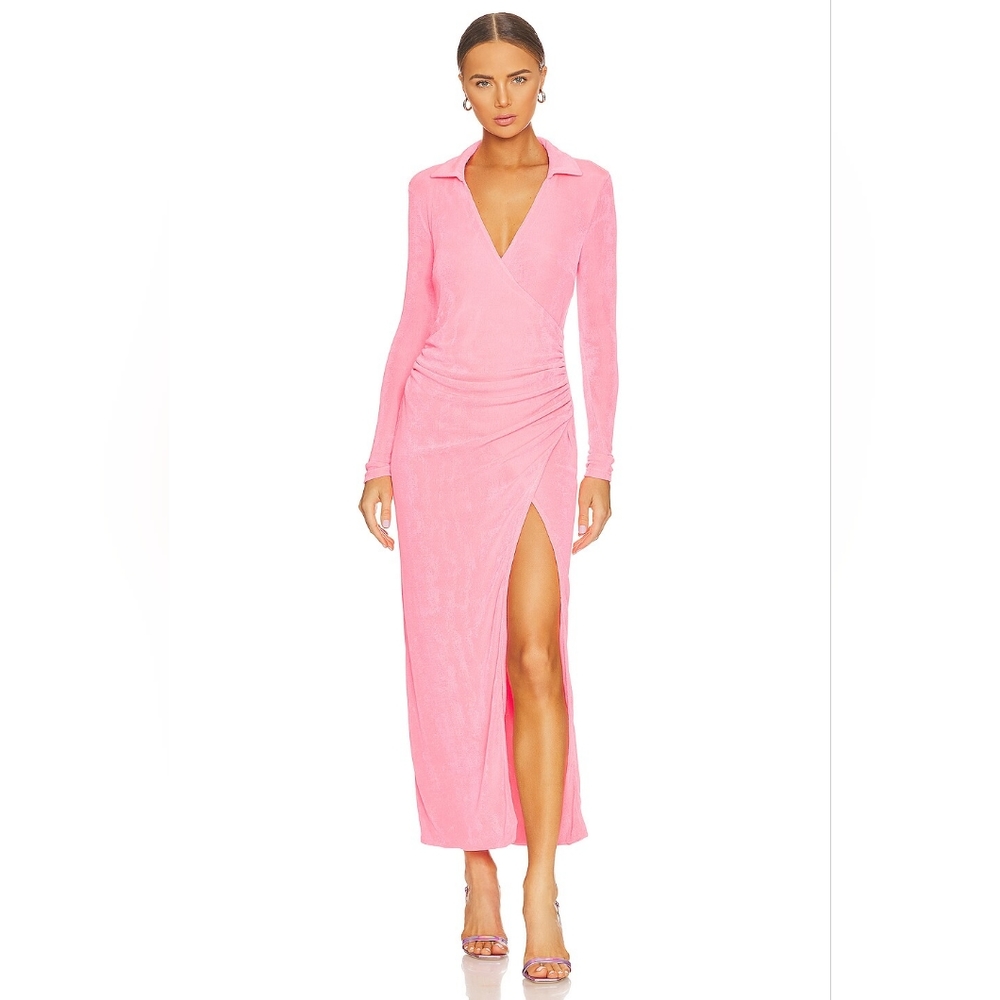 7. NWT SER.O.YA ELM DRESS IN NEON PINK